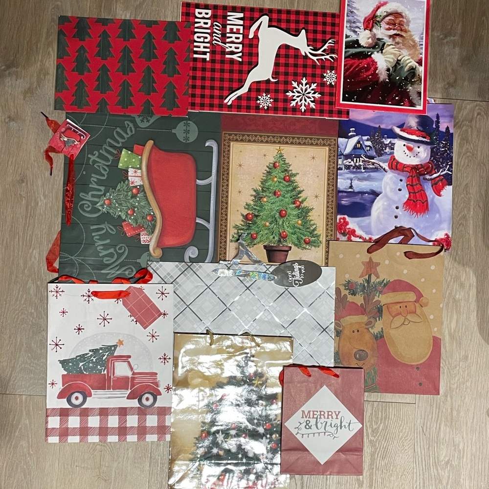 Christmas gift bags